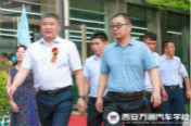 市人社局相关领导莅临西安万通视察指导工作