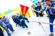 万通校园拔河比赛  声势浩大竞相出彩